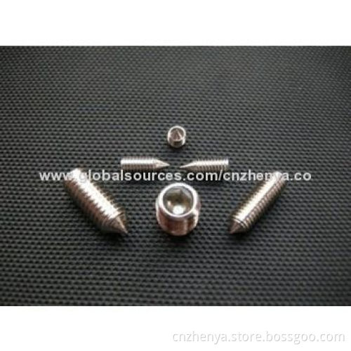 High quality stainless steel set screw, from China manufacturerNew